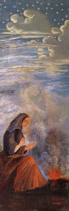 Paul Cezanne in winter oil painting image